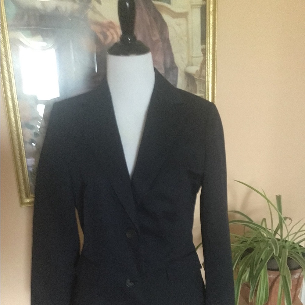 Navy two button blazer